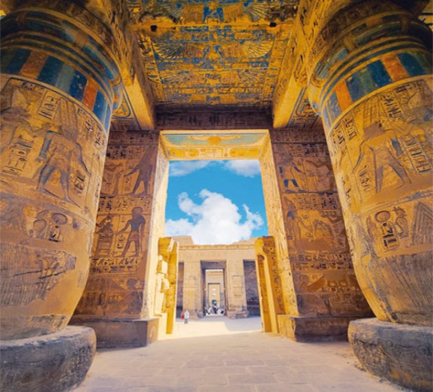Le Temple de Médinet Habou